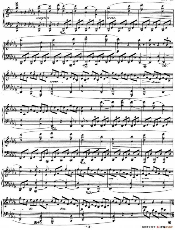 贝多芬钢琴奏鸣曲29 钢琴（锥子键琴）降B大调 Op.106 B-flat major