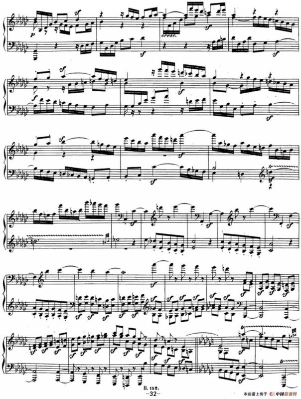 贝多芬钢琴奏鸣曲29 钢琴（锥子键琴）降B大调 Op.106 B-flat major