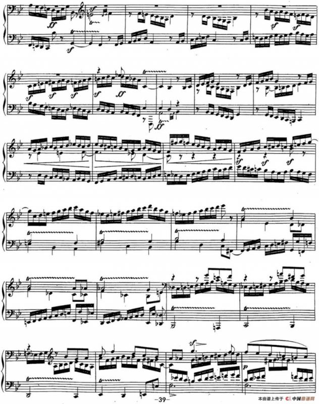 贝多芬钢琴奏鸣曲29 钢琴（锥子键琴）降B大调 Op.106 B-flat major