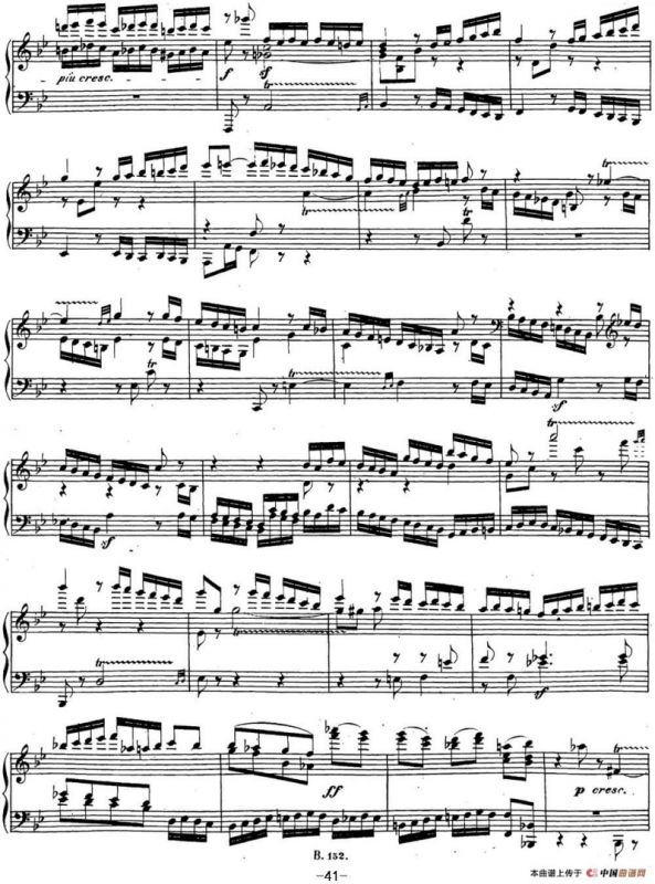 贝多芬钢琴奏鸣曲29 钢琴（锥子键琴）降B大调 Op.106 B-flat major