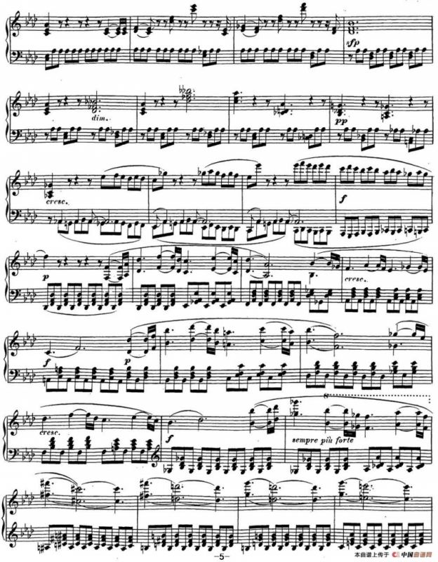 贝多芬钢琴奏鸣曲23 热情 f小调 Op.57 F minor