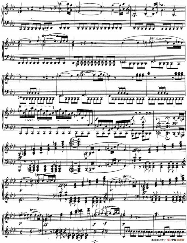 贝多芬钢琴奏鸣曲23 热情 f小调 Op.57 F minor