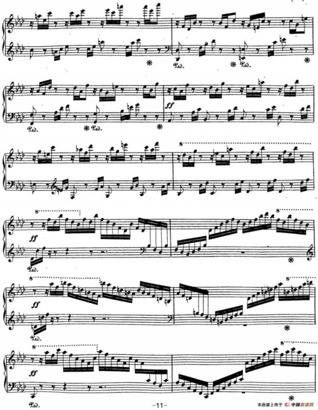 贝多芬钢琴奏鸣曲23 热情 f小调 Op.57 F minor