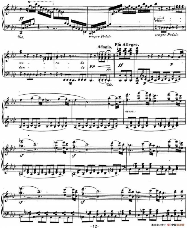 贝多芬钢琴奏鸣曲23 热情 f小调 Op.57 F minor