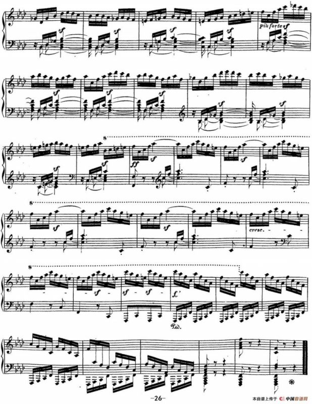 贝多芬钢琴奏鸣曲23 热情 f小调 Op.57 F minor