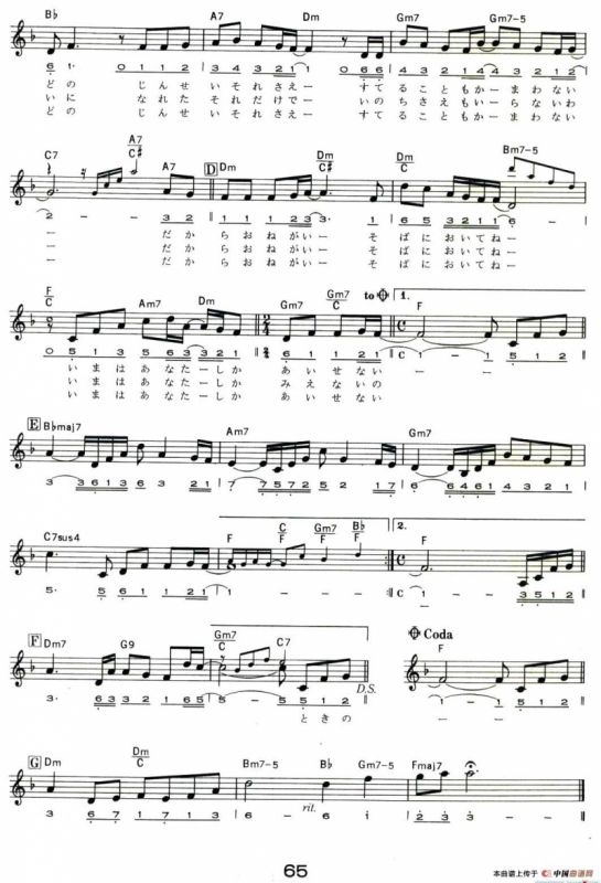 我只在乎你（爵士钢琴）