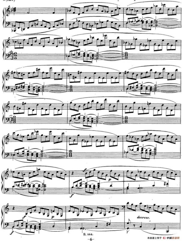 贝多芬钢琴奏鸣曲21 黎明（华尔斯坦） C大调 Op.53 C major