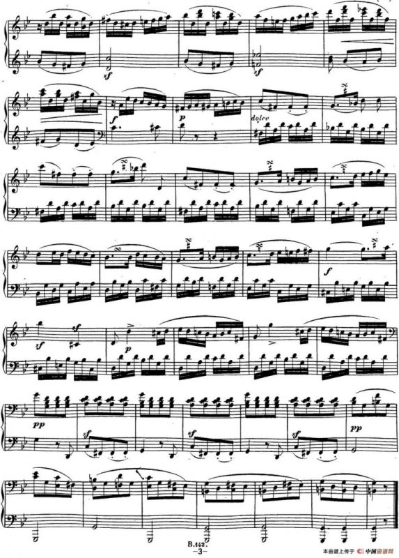 贝多芬钢琴奏鸣曲19 g小调 Op.49 No.1 G minor