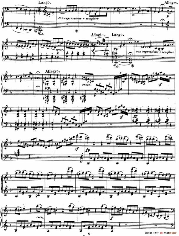 贝多芬钢琴奏鸣曲17 暴风雨 d小调 Op.31 No.2 D minor