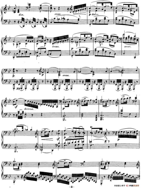 贝多芬钢琴奏鸣曲17 暴风雨 d小调 Op.31 No.2 D minor