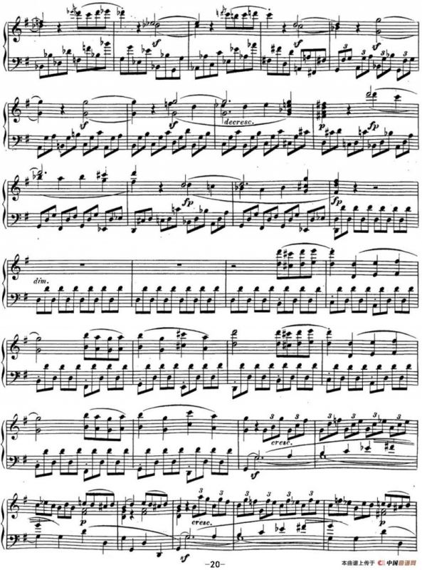 贝多芬钢琴奏鸣曲16 G大调 Op.31 No.1 G major