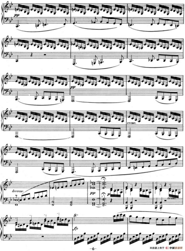 贝多芬钢琴奏鸣曲11 降B大调 Op.22 B-flat major
