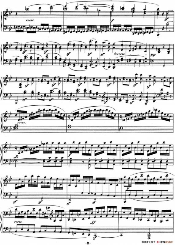 贝多芬钢琴奏鸣曲11 降B大调 Op.22 B-flat major