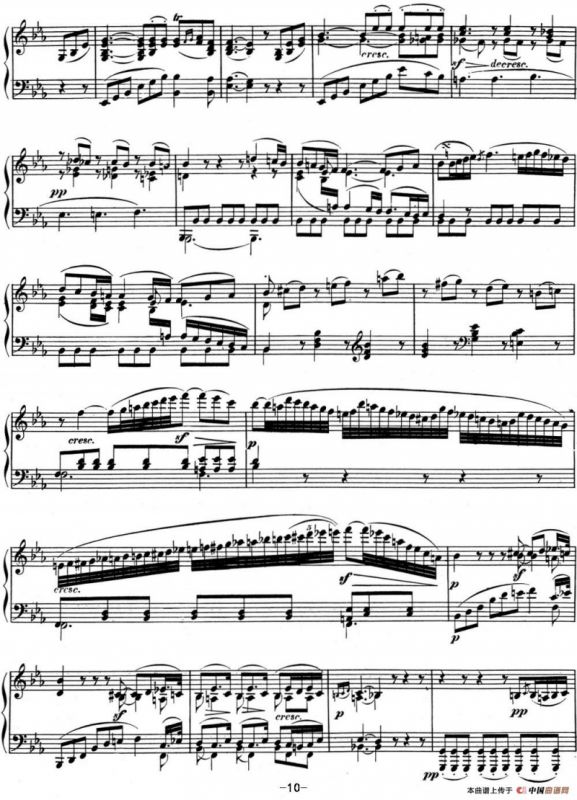 贝多芬钢琴奏鸣曲11 降B大调 Op.22 B-flat major