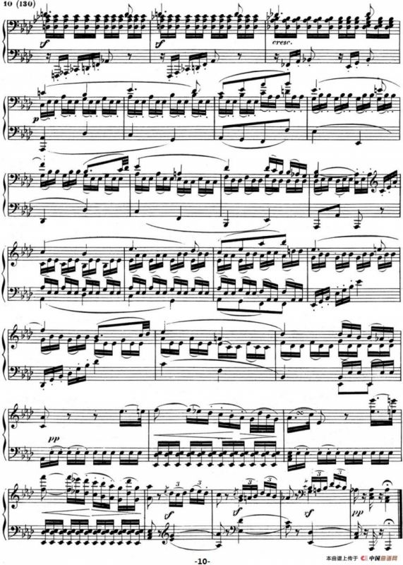 贝多芬钢琴奏鸣曲08 悲怆 C小调 Op.13 C minor