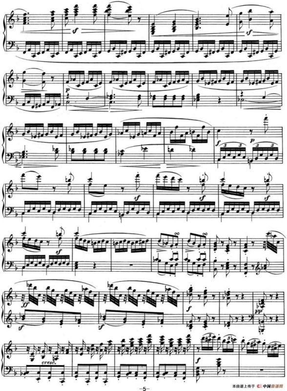 贝多芬钢琴奏鸣曲06 F大调 Op.10 No.2 F major