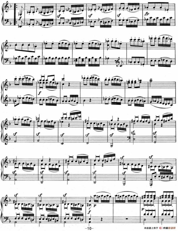 贝多芬钢琴奏鸣曲06 F大调 Op.10 No.2 F major