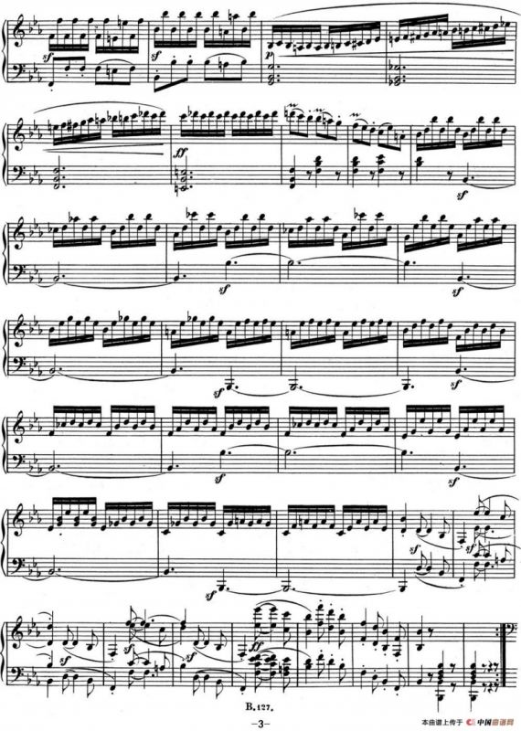 贝多芬钢琴奏鸣曲04 大调奏鸣曲 降E大调 Op.7 E-flat major