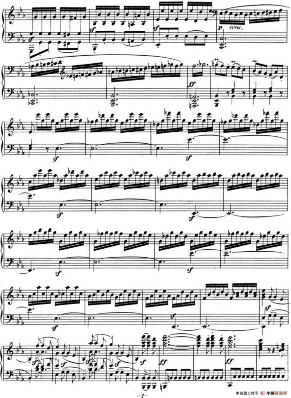 贝多芬钢琴奏鸣曲04 大调奏鸣曲 降E大调 Op.7 E-flat major