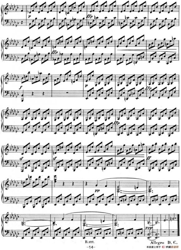 贝多芬钢琴奏鸣曲04 大调奏鸣曲 降E大调 Op.7 E-flat major