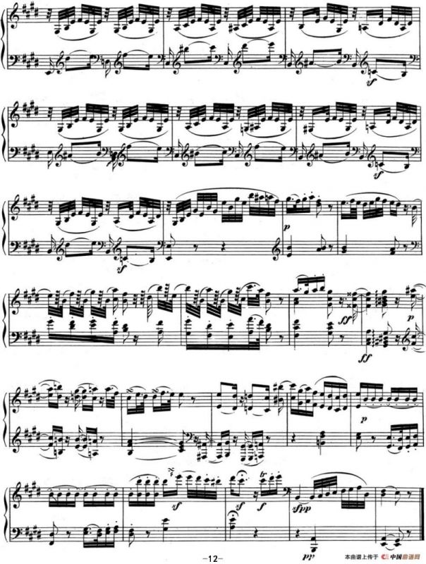 贝多芬钢琴奏鸣曲03 C大调 Op.2 No.3 C major