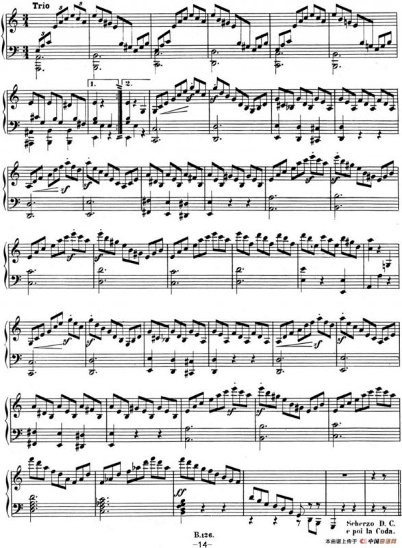 贝多芬钢琴奏鸣曲03 C大调 Op.2 No.3 C major