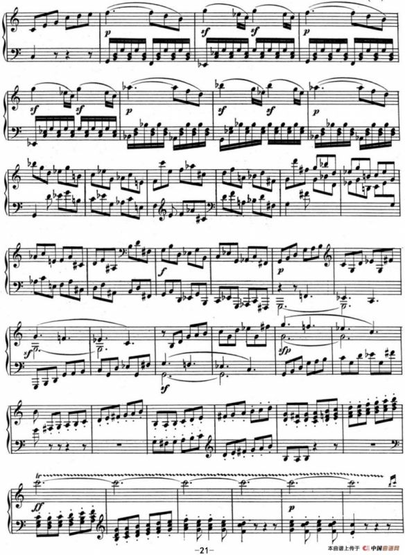 贝多芬钢琴奏鸣曲03 C大调 Op.2 No.3 C major