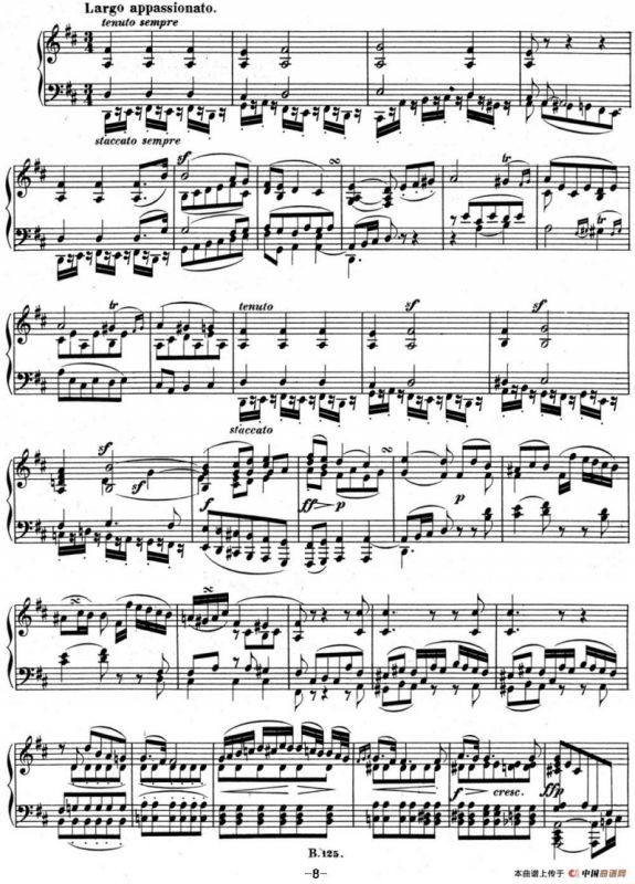 贝多芬钢琴奏鸣曲02 A大调 Op.2 No.2 A major