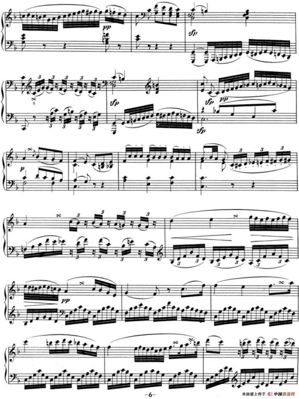 贝多芬钢琴奏鸣曲01 f小调 Op.2 No.1 F minor