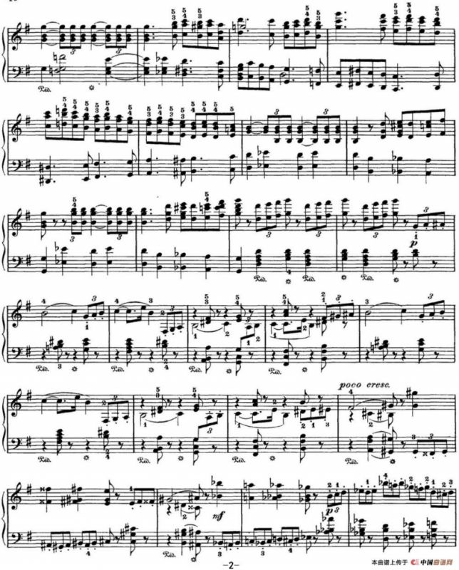 柴可夫斯基 四季 9月 狩猎之歌 G大调 The Hunt G major