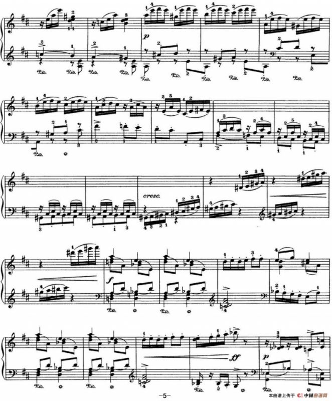 柴可夫斯基 四季 2月 狂欢节 D大调 Carnival D major