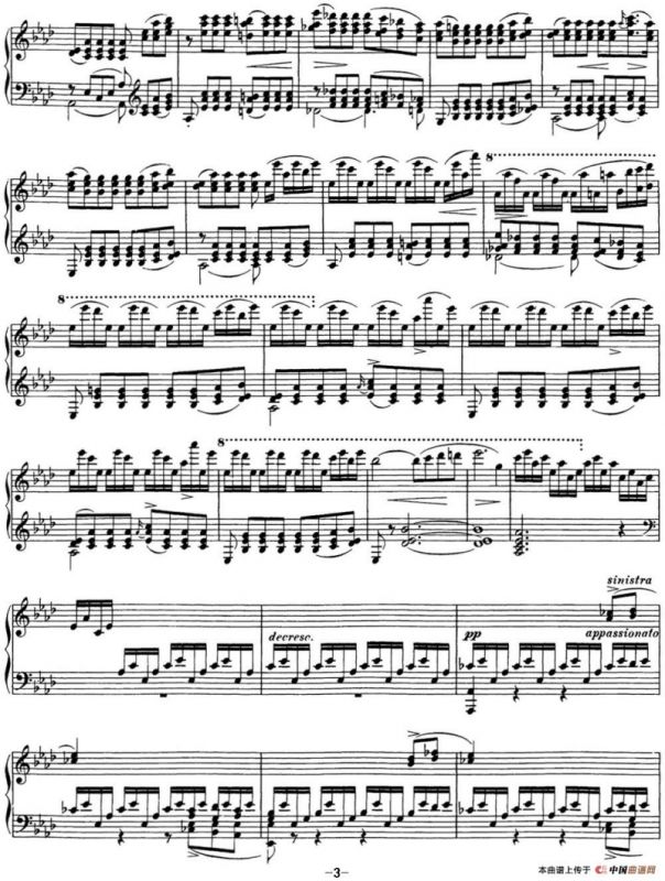 舒伯特f小调即兴曲D.935，Op.142（NO.1）