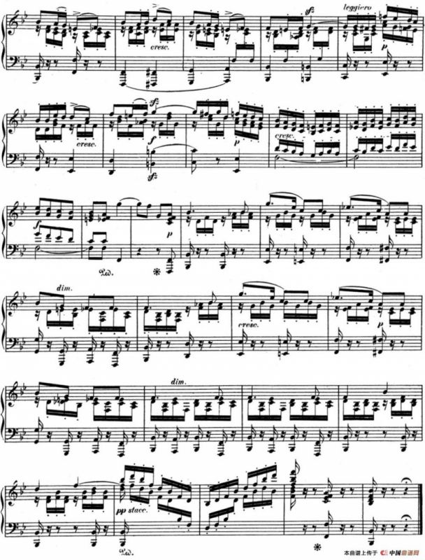 门德尔松无词歌Op.85（NO.6）