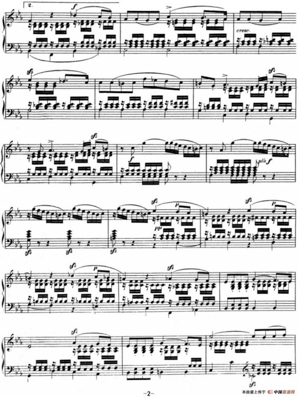 门德尔松无词歌Op.85（NO.3）