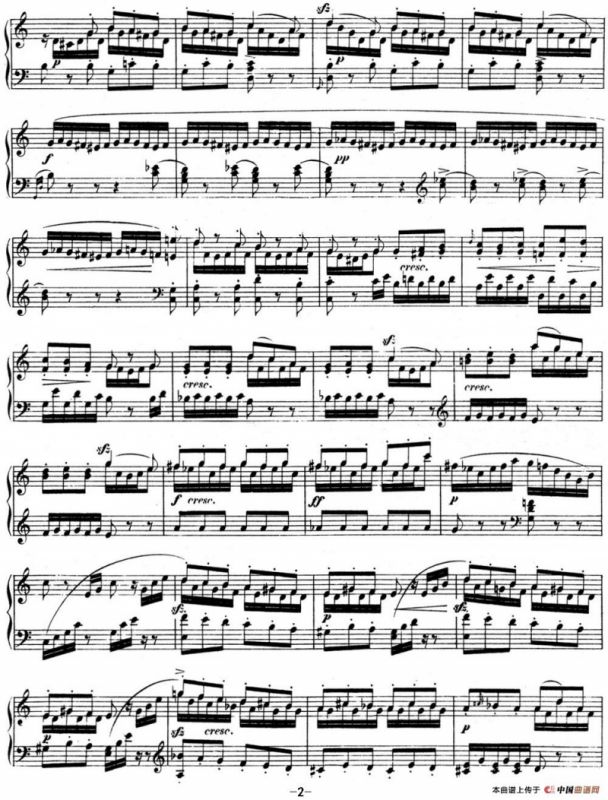 门德尔松无词歌Op.67（NO.4）