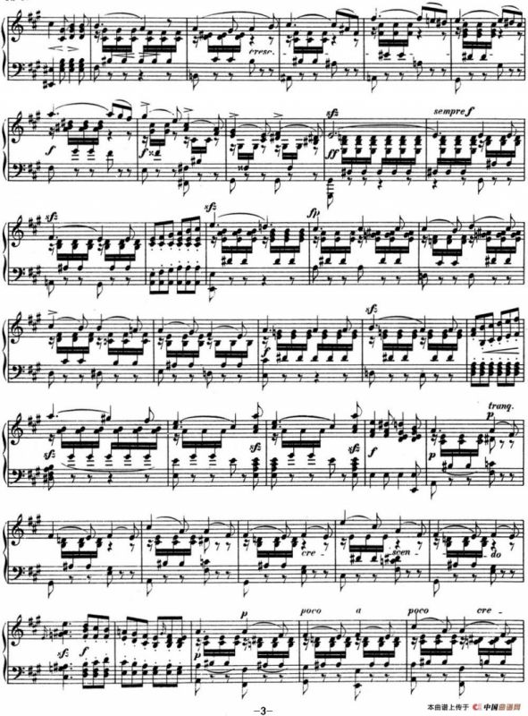 门德尔松无词歌Op.53（NO.6）