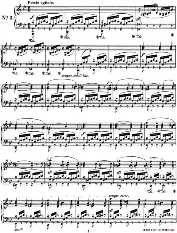 门德尔松无词歌Op.53（NO.3）