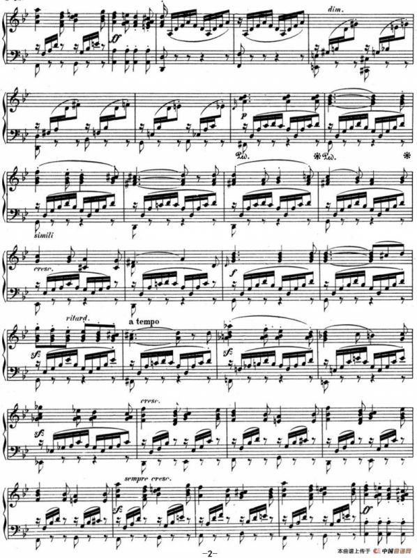 门德尔松无词歌Op.53（NO.3）