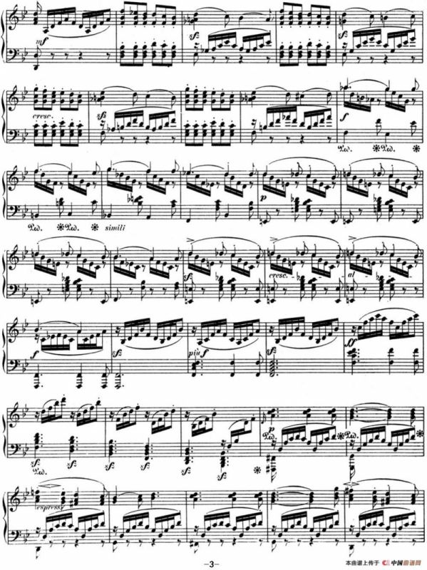 门德尔松无词歌Op.53（NO.3）