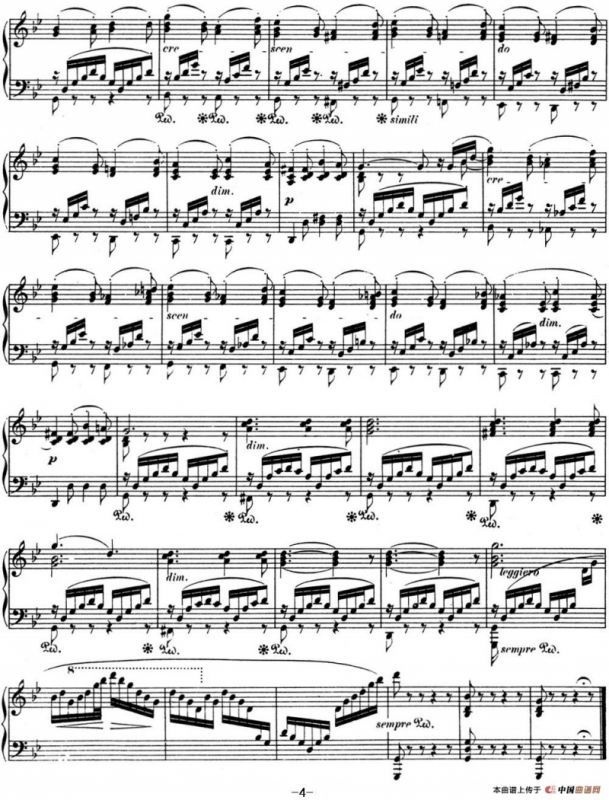 门德尔松无词歌Op.53（NO.3）