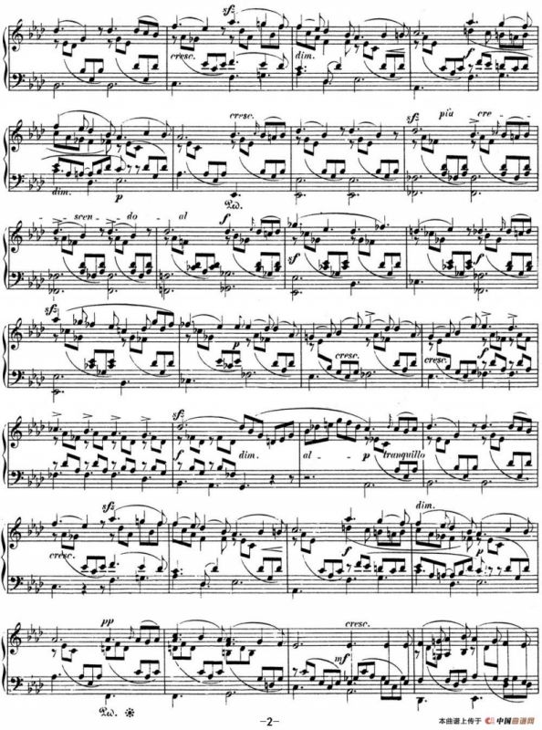 门德尔松无词歌Op.53（NO.1）