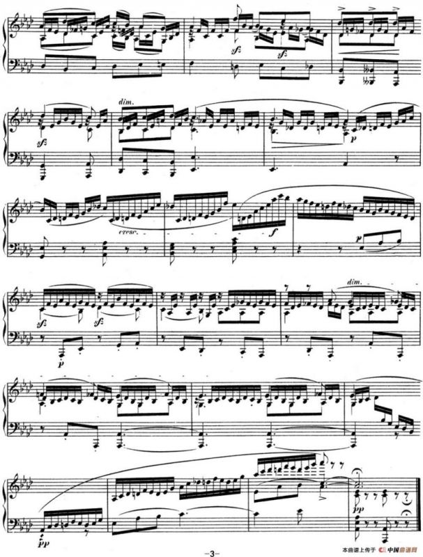 门德尔松无词歌Op.38（NO.6）