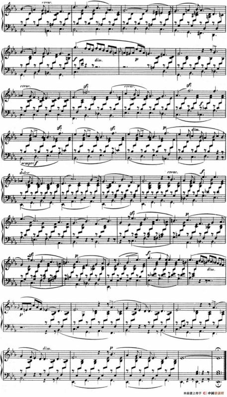 门德尔松无词歌Op.38（NO.1）