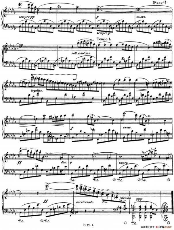 降b小调夜曲Op.9（NO.1）