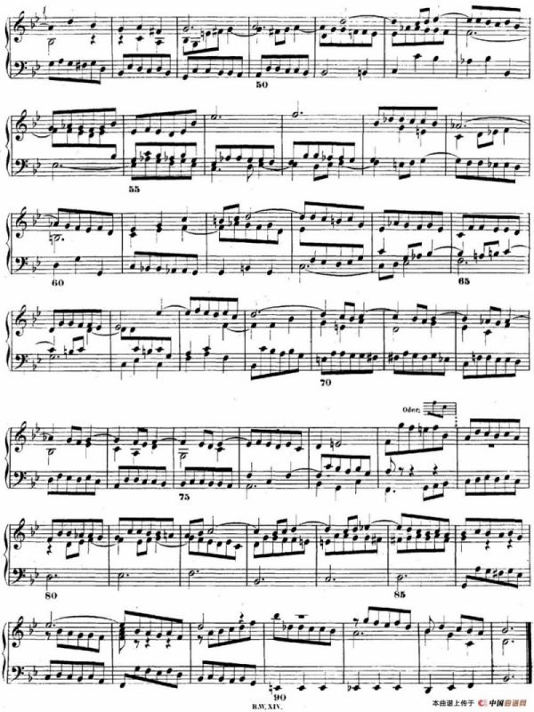 巴赫《平均律钢琴曲集·第二卷》之赋格曲（NO.21）
