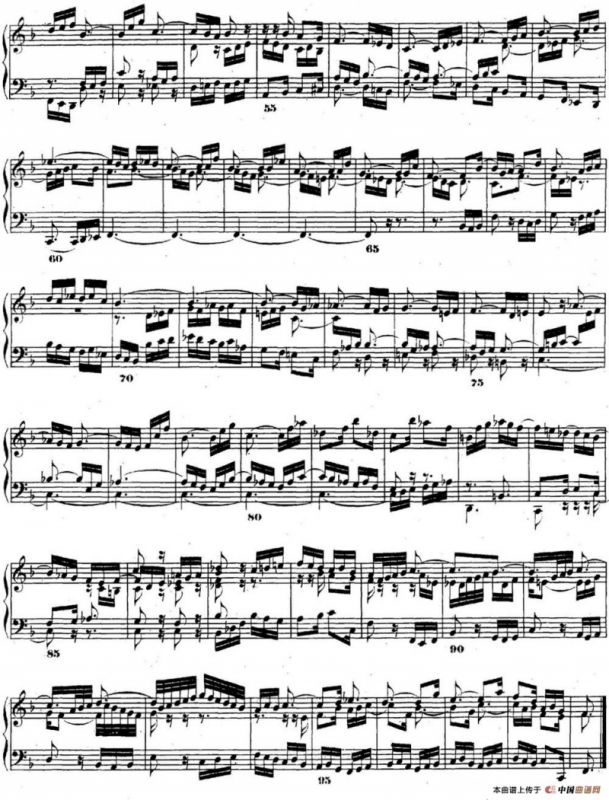 巴赫《平均律钢琴曲集·第二卷》之赋格曲（NO.11）