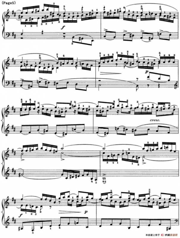 巴赫《平均律钢琴曲集·第一卷》之赋格曲（NO.24）