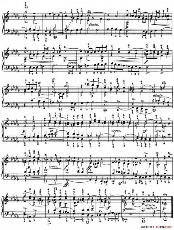 巴赫《平均律钢琴曲集·第一卷》之赋格曲（NO.22）