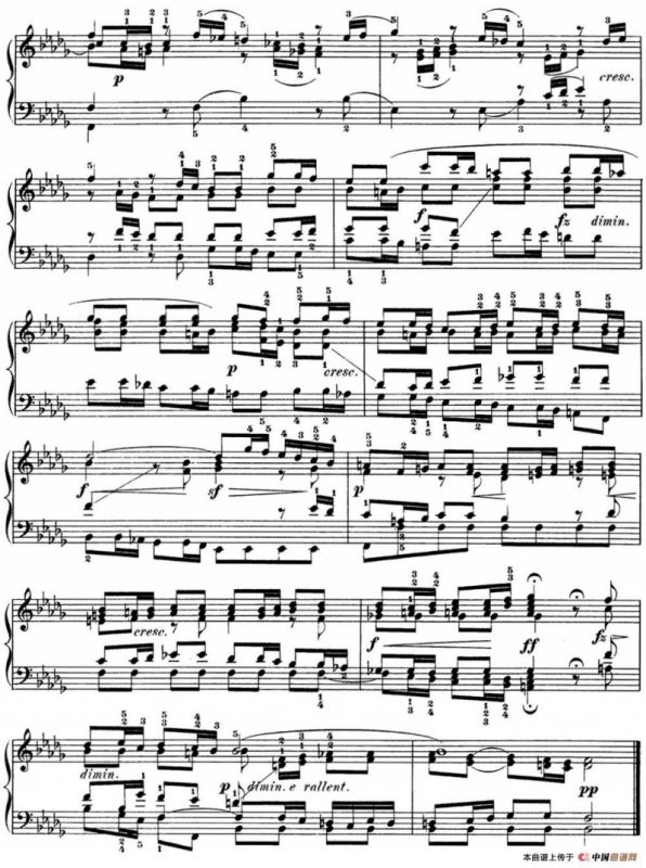 巴赫《平均律钢琴曲集·第一卷》之前奏曲（NO.22）