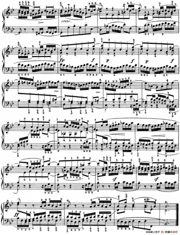 巴赫《平均律钢琴曲集·第一卷》之赋格曲（NO.21）